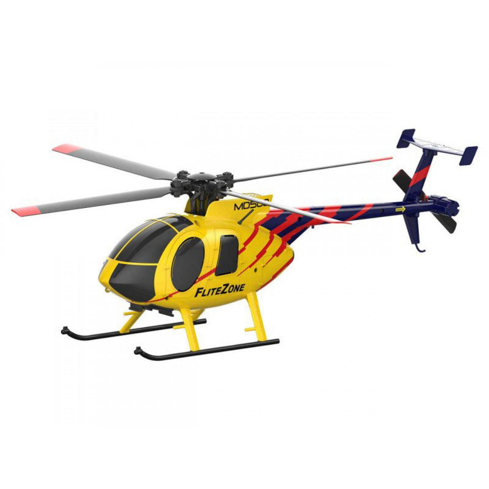 FliteZone Hughes MD500 100-size Helicopter - RTF - Swiss
