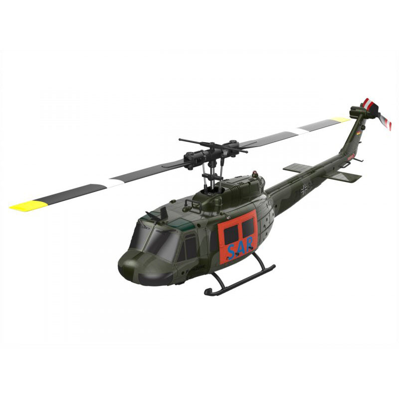 FliteZone Bell UH-1DX 100-size Helicopter w/ Optical Flow Sensor - RTF - SAR