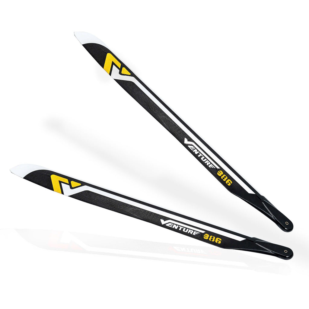 VENTURE 386mm Premium CF Blades – Yellow