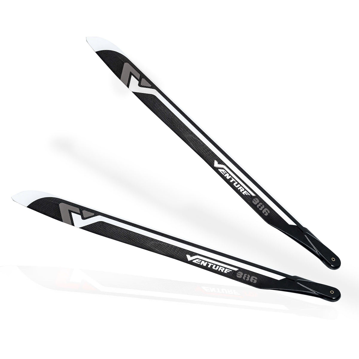 VENTURE 386mm Premium CF Blades – Silver