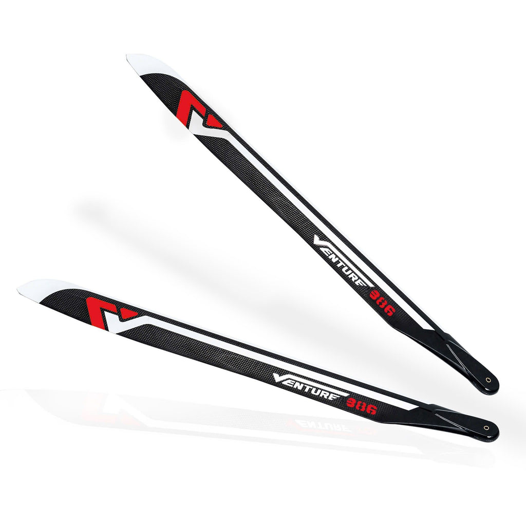 VENTURE 386mm Premium CF Blades – Red