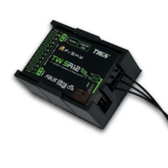 Frsky TW SR12 Radio Control 12 Channel Receiver Mount Black