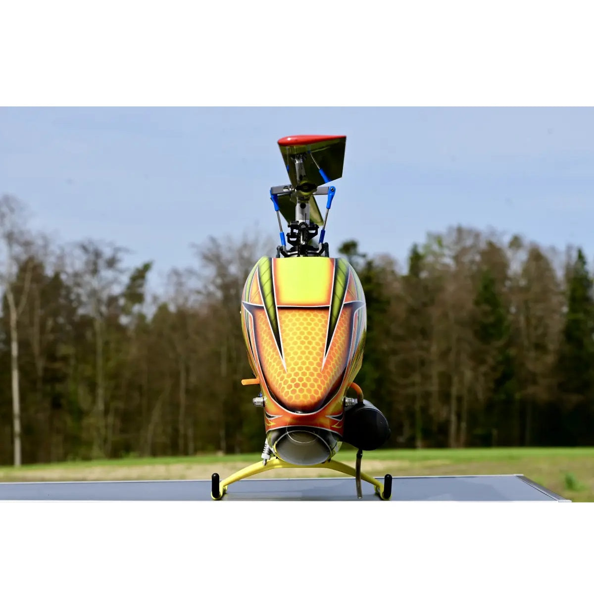 MA Fury 57 Super Nitro Kit w/o Blades - Snake - HeliDirect