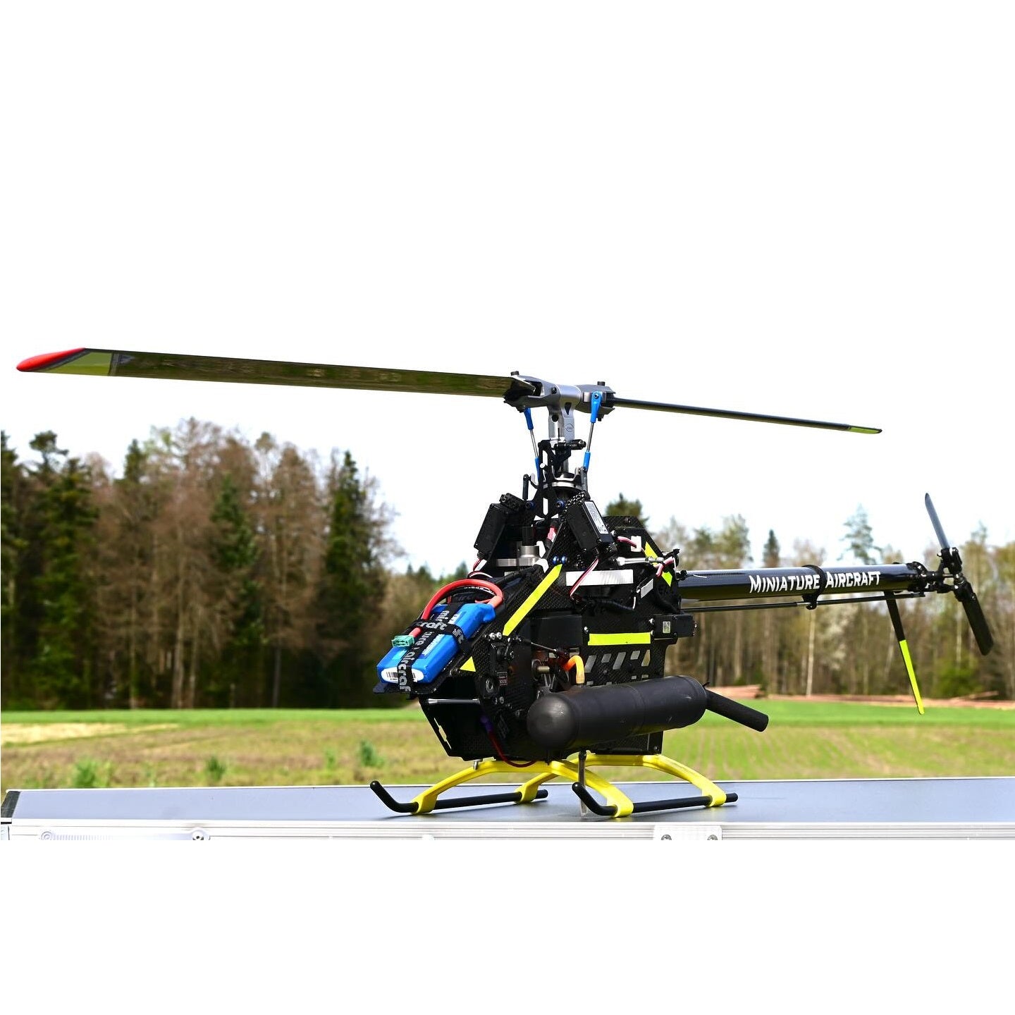 MA Fury 57 Super Nitro Kit w/o Blades - Fire - HeliDirect