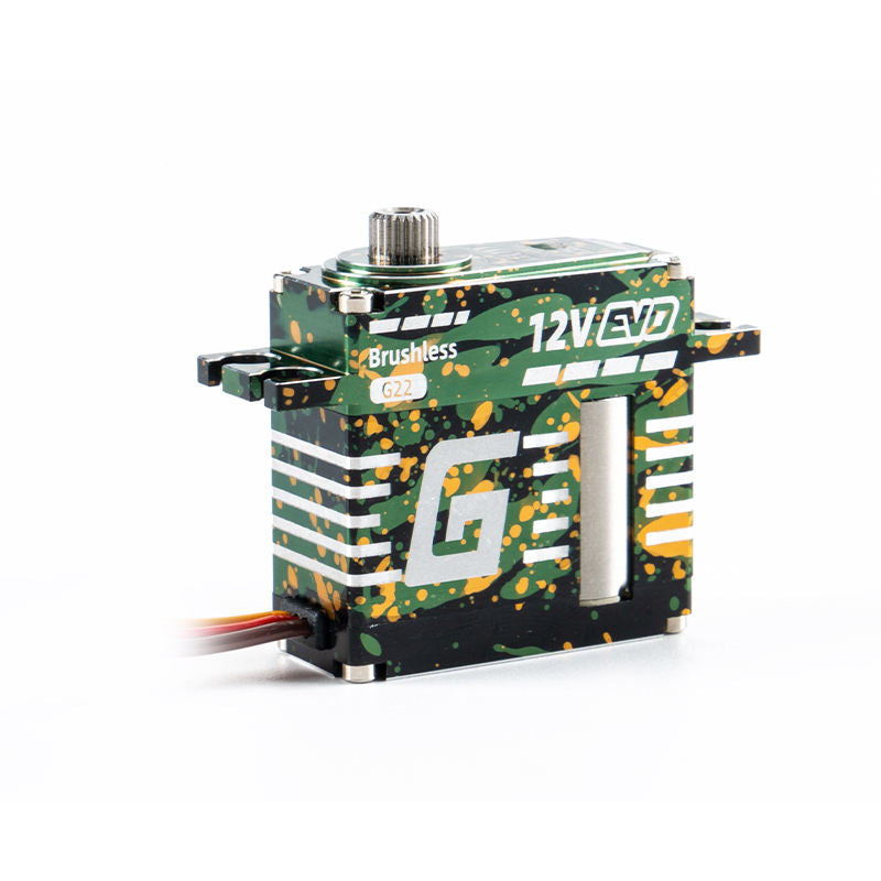 GDW G22 12V 22Kgf.cm 0.06sec High Speed Metal Digital Brushless Mini Cyclic Servo
