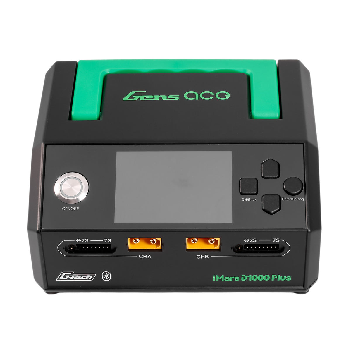 Gens ace iMars D1000 Plus Dual Channel Bluetooth App Control Smart Charger