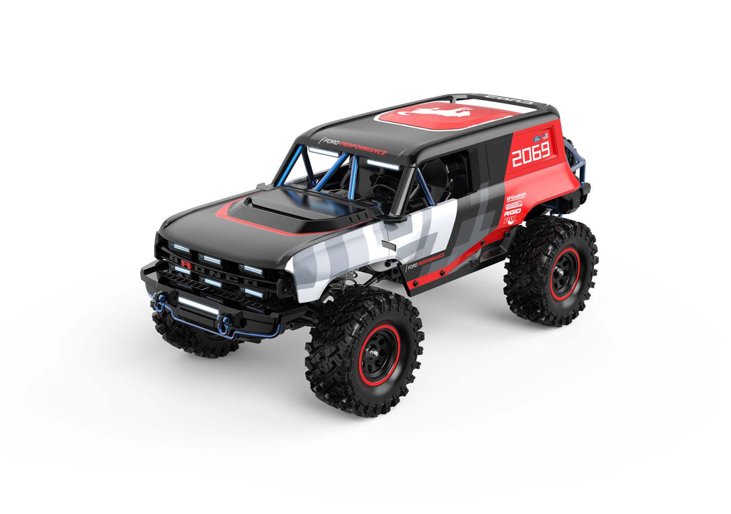 MJX Hyper Go H18P 1:18 RC Car  Licensed Ford Bronco R Baja 1000