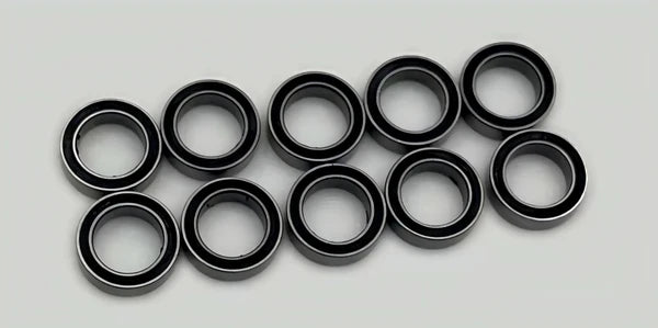 HobbyPlus 12mm X 8mm X 3.5mm Ball Bearing (10pcs Rubber Seal)