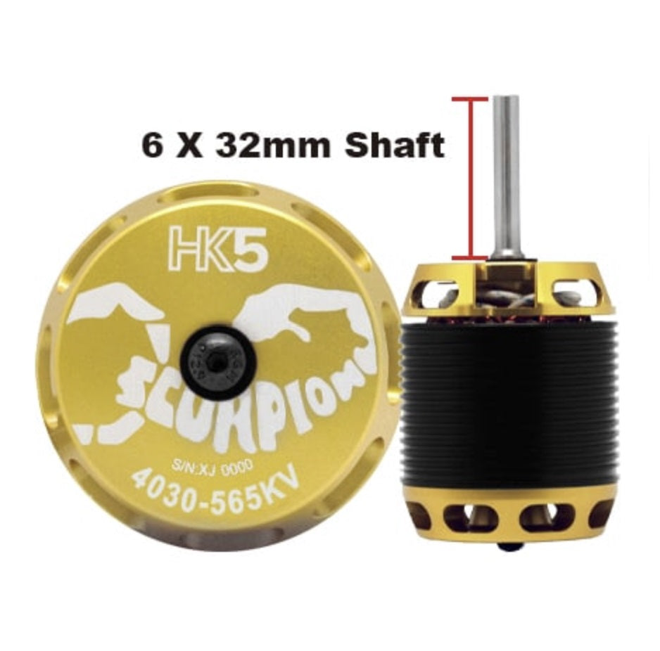 Scorpion HK5-4030-565kv Helicopter Motor - HeliDirect