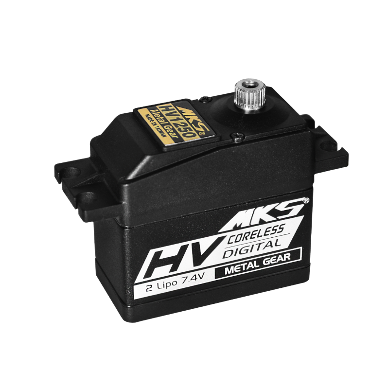 MKS HV1250 (0.054s/60 - 11kg.cm@8.2v) High Speed Digital Servo - HeliDirect