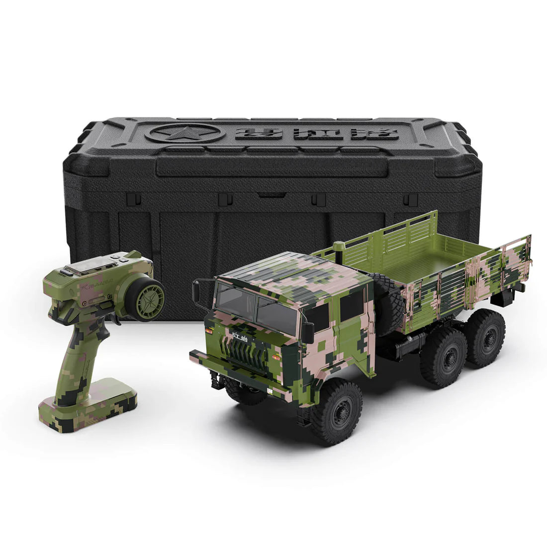 Rlaarlo 1/10 Scale RTR 6X6 Brushless RC Military Trucks HongYan HY6