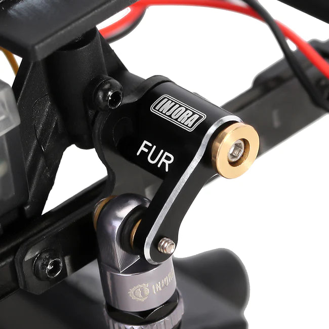 INJORA CNC Aluminum Flex Blades Suspension Travel Extension for 1/24 Axial SCX24 - HeliDirect