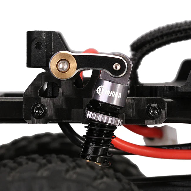 INJORA CNC Aluminum Flex Blades Suspension Travel Extension for 1/24 Axial SCX24 - HeliDirect