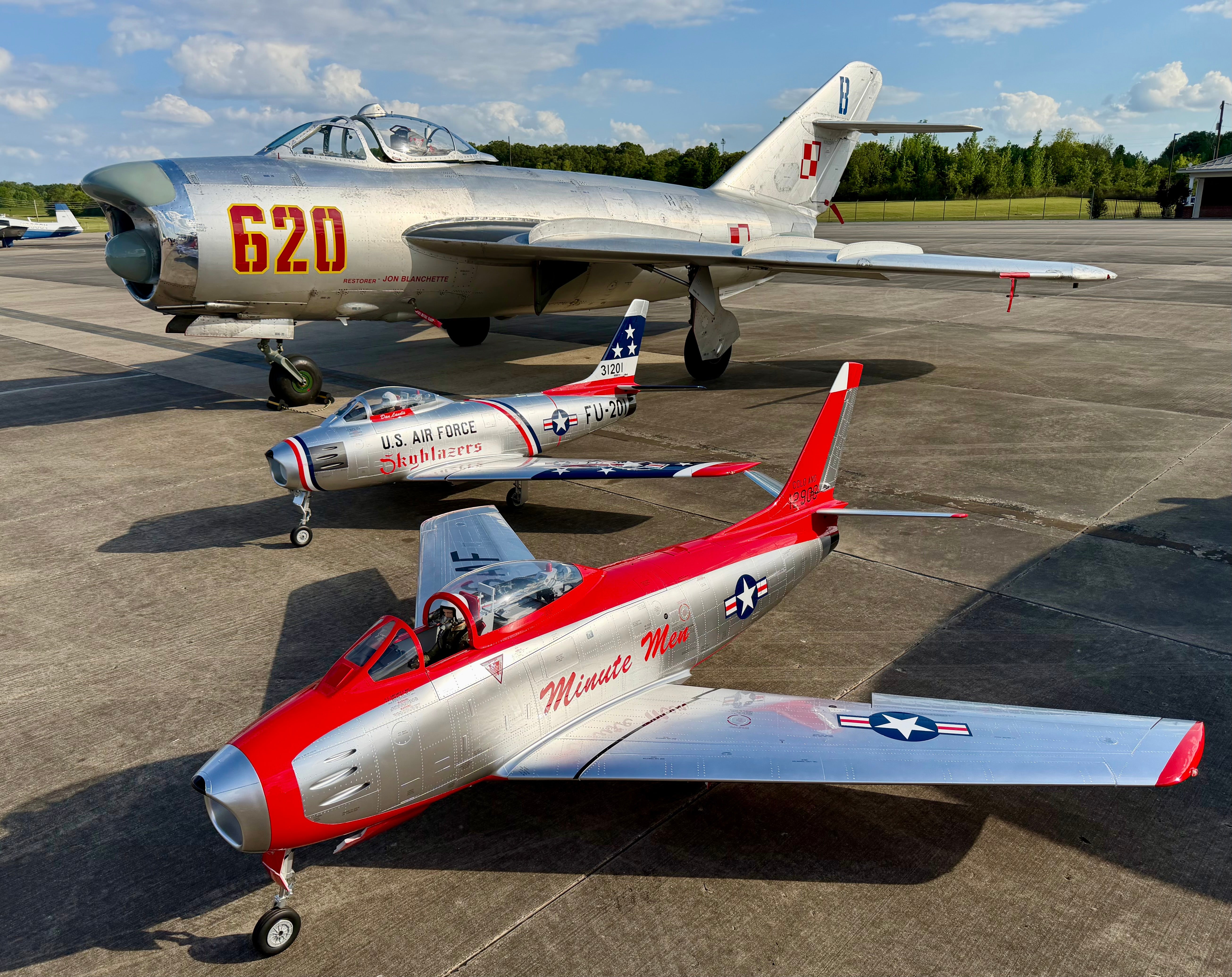 Global Aerojet Super Scale F-86F PNP 3.1M (1/3.75) Turbine Jet - Boomerang RC Jets