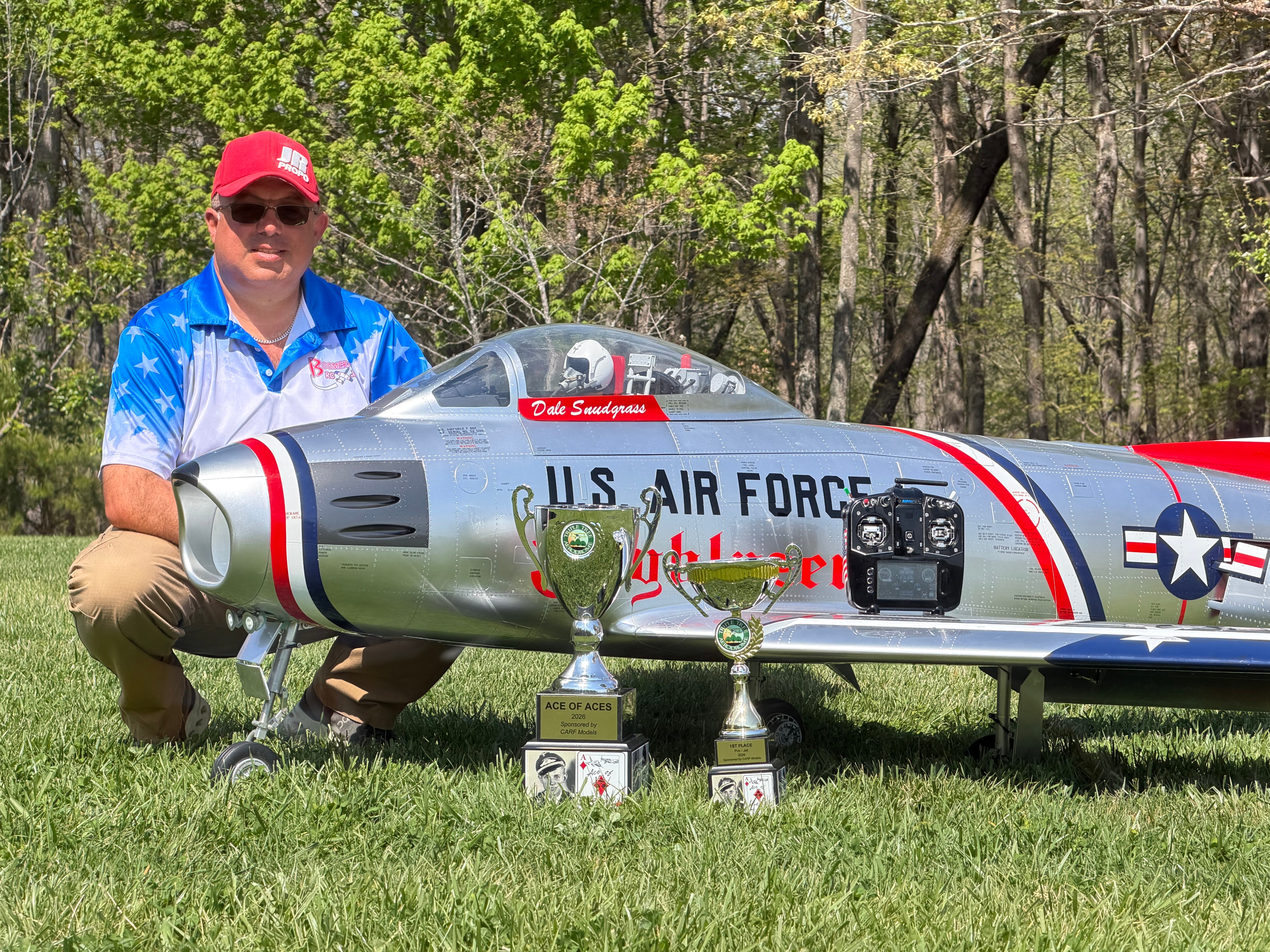 Global Aerojet Super Scale F-86F PNP 3.1M (1/3.75) Turbine Jet - Boomerang RC Jets
