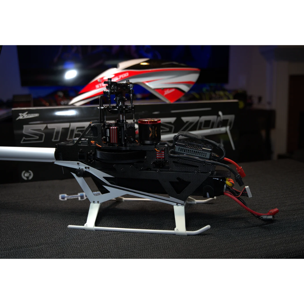 XLPower Stratos 700 Helicopter Kit With Azure Power 700 Pro Main And 105 Pro Tail Blades