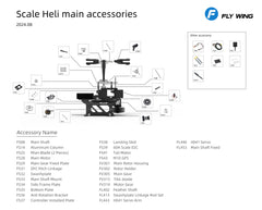 FlyWing BELL-206 V3 GPS Scale Helicopter W/ ACE Flight Controller (RTF)