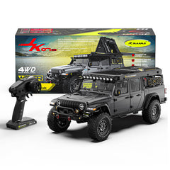 Rlaarlo 1/7 Scale 4WD Brushed RC Crawler JK07Pro - Gray