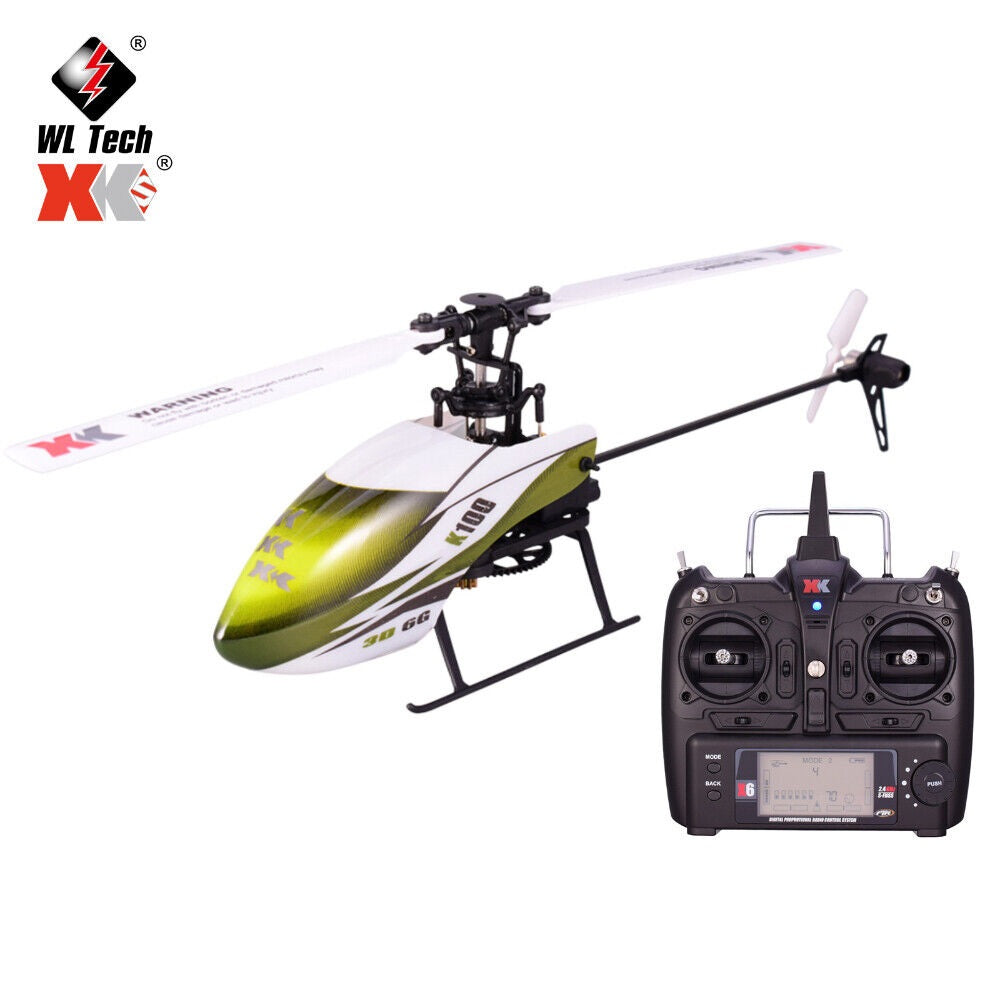 XK K100 6CH 3D Helicopter with 6-Axis Gyro - RTF (Ready To Fly) - HeliDirect