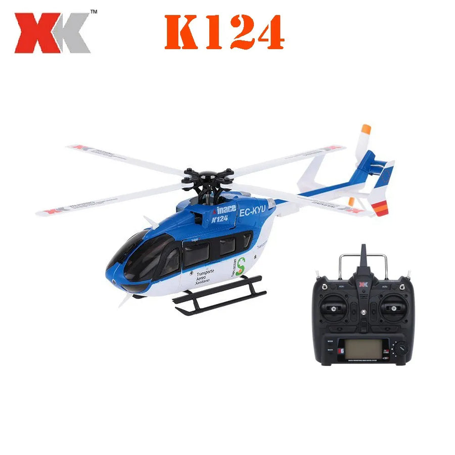 XK EC 145 6 Channel 3D Helicopter RTF Ready To Fly HeliDirect