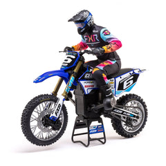 Losi 1/4 Promoto-MX Motorcycle RTR, Club MX - BLUE - HeliDirect