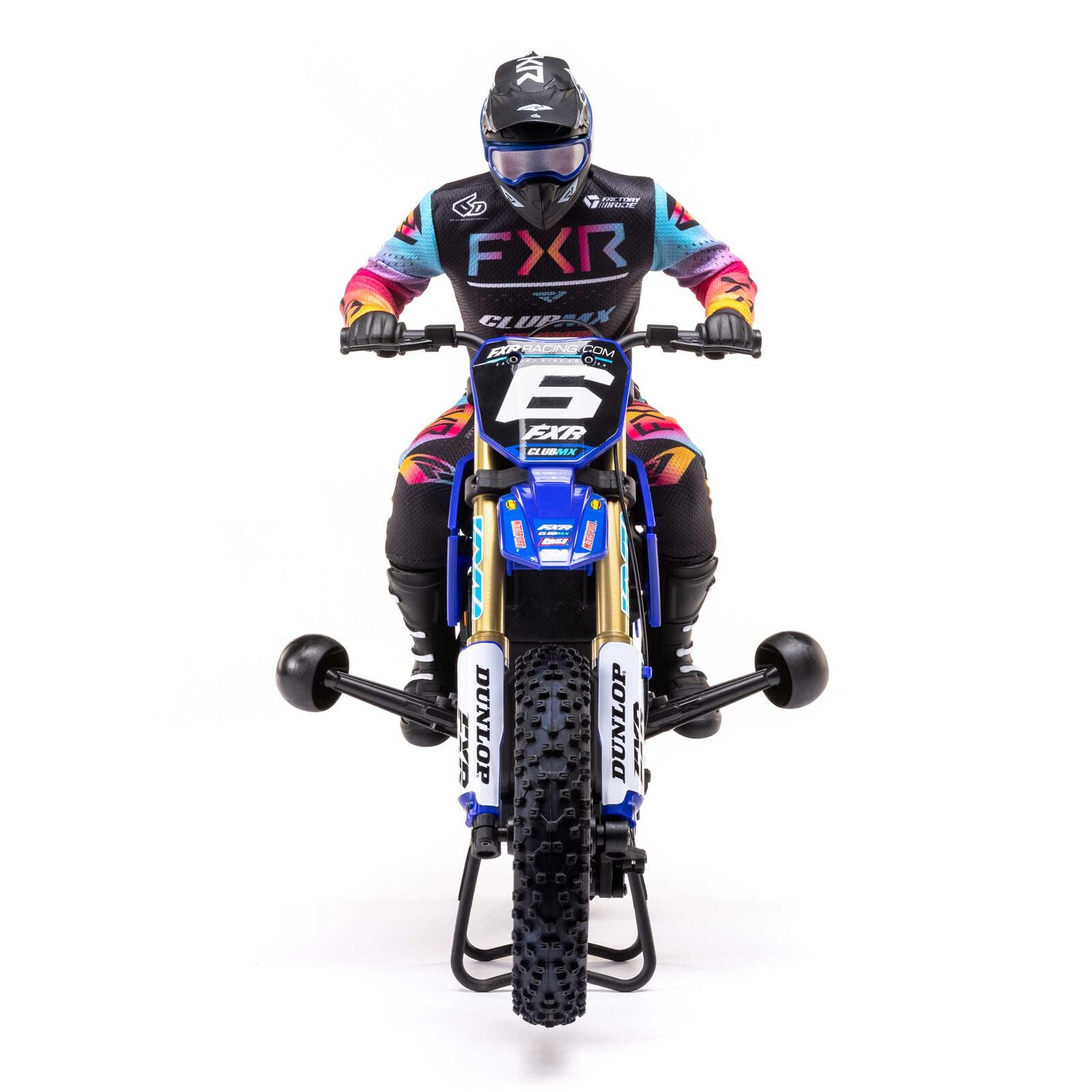 Losi 1/4 Promoto-MX Motorcycle RTR, Club MX - BLUE - HeliDirect