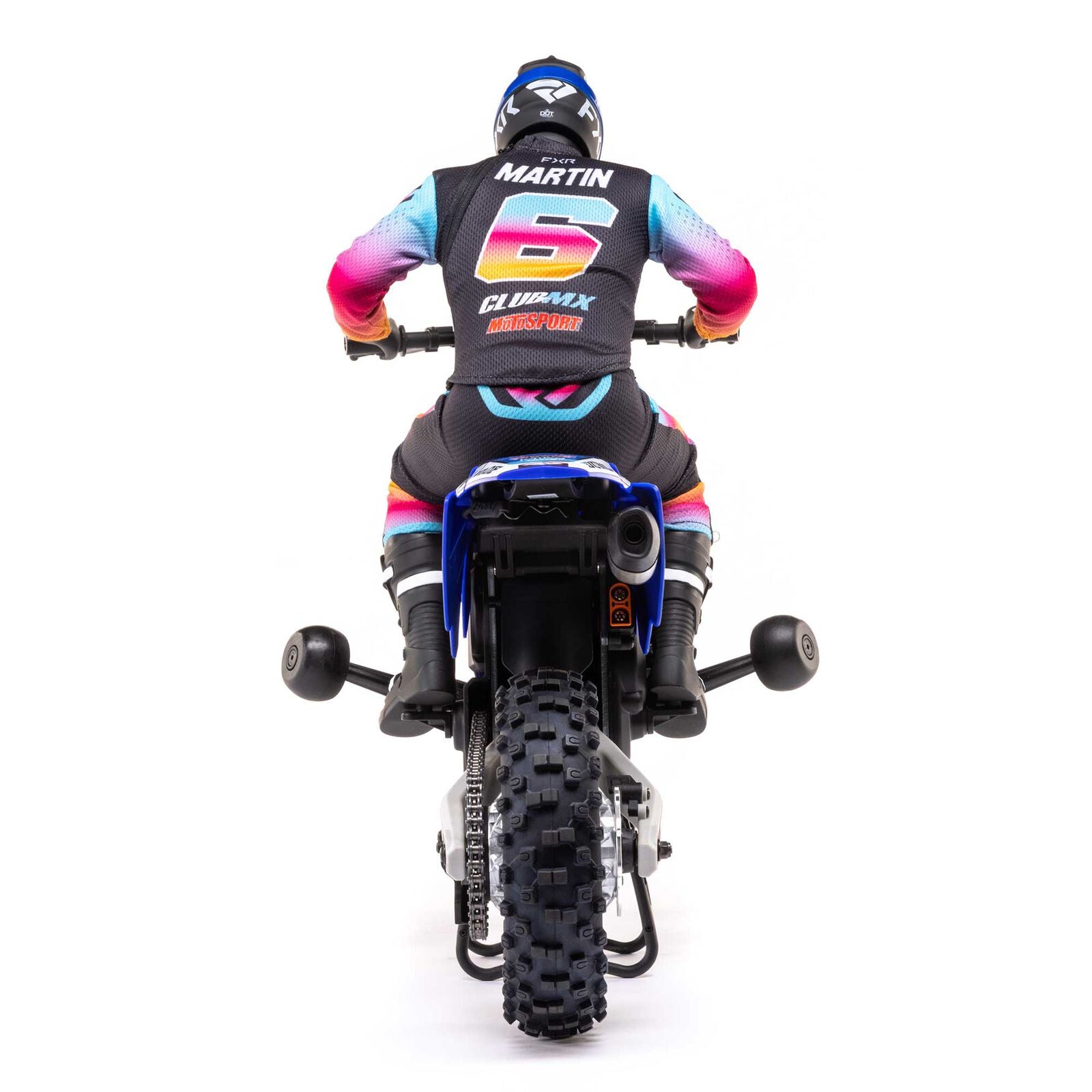 Losi 1/4 Promoto-MX Motorcycle RTR, Club MX - BLUE - HeliDirect