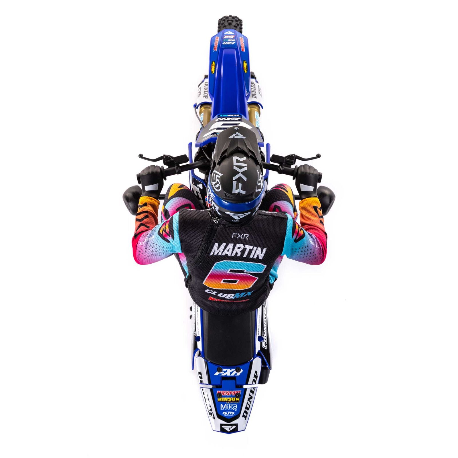 Losi 1/4 Promoto-MX Motorcycle RTR, Club MX - BLUE - HeliDirect