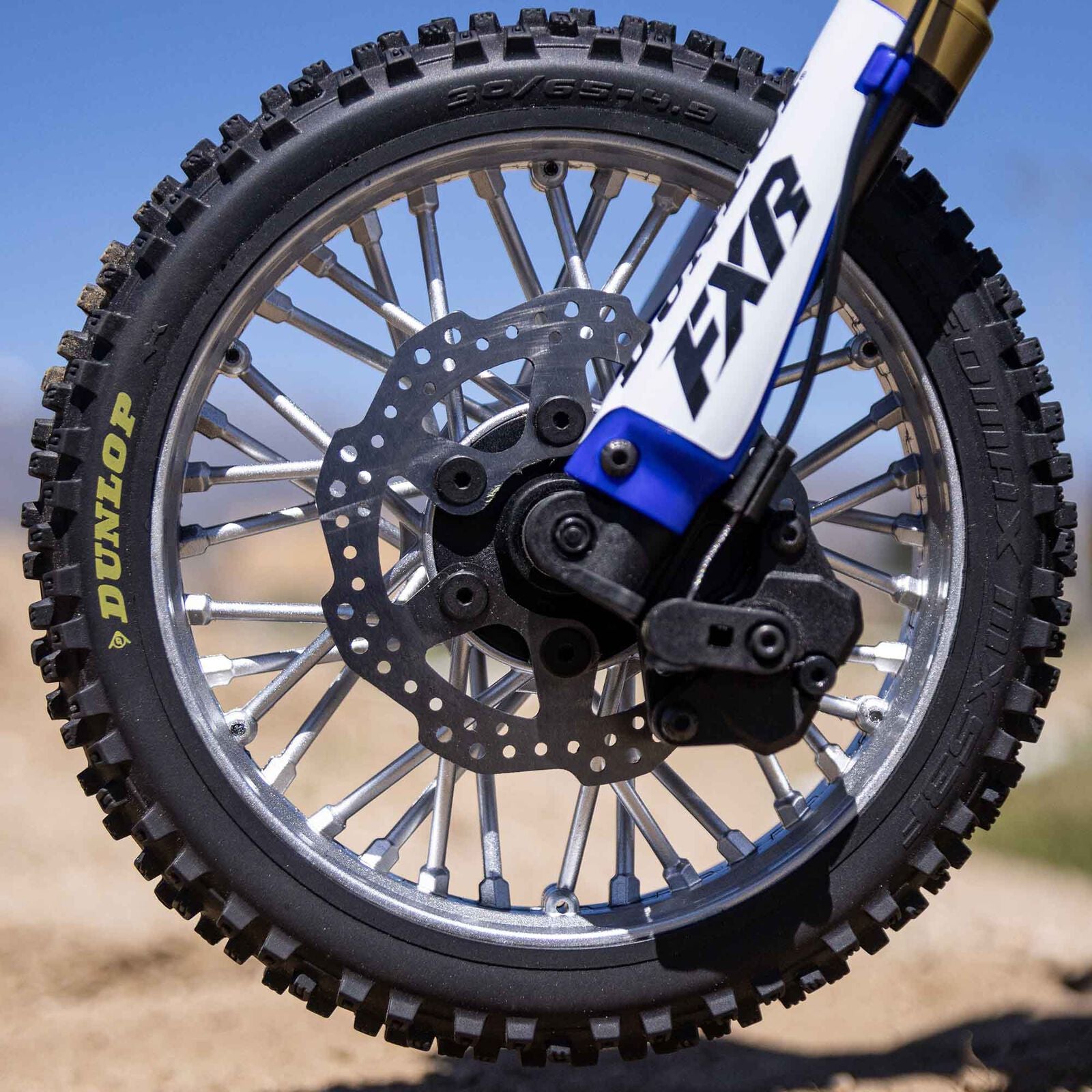 Losi 1/4 Promoto-MX Motorcycle RTR, Club MX - BLUE - HeliDirect