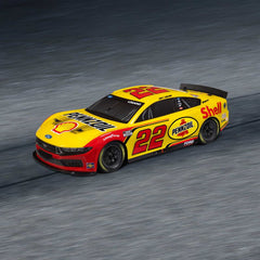 Losi 1/12 NASCAR RC Racecar Joey Logano No. 22 Shell 2025 Ford Mustang 2S AWD RTR Brushed On-Road (Battery & Charger Included)