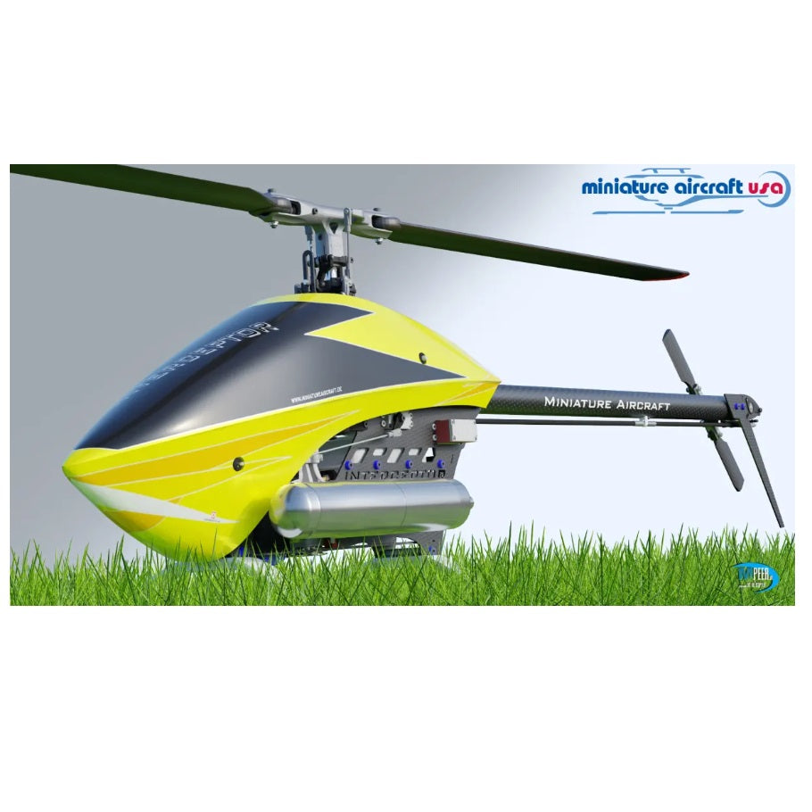 MA 136-252-5 IC Painted Interceptor Canopy (Yellow) - Pack of 1 - HeliDirect