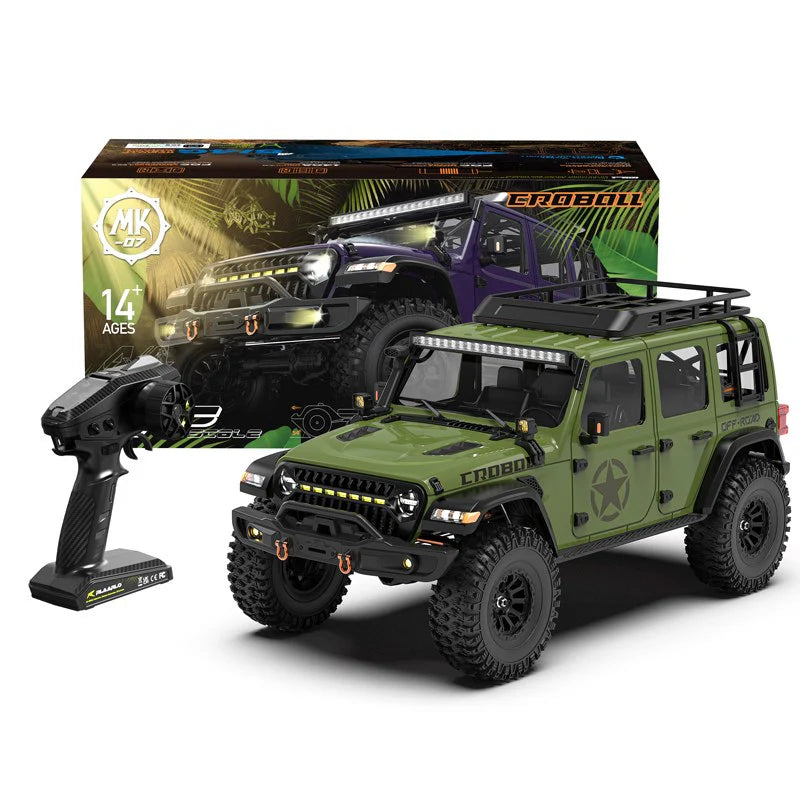Rlaarlo 1/7 Scale 4WD Brushed RC Crawler MK-07 V2