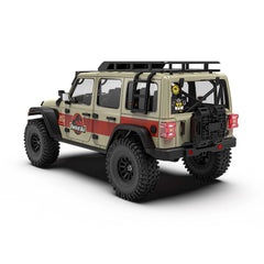 Rlaarlo 1/7 Scale 4WD Brushless RTR RC Crawler MK-07 V2 Hand-Painted Dinosaur Themed Design