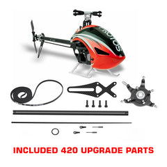 Protos 380STD V2 (Red) with 420 Stretch Kit (w/o Main Blades)