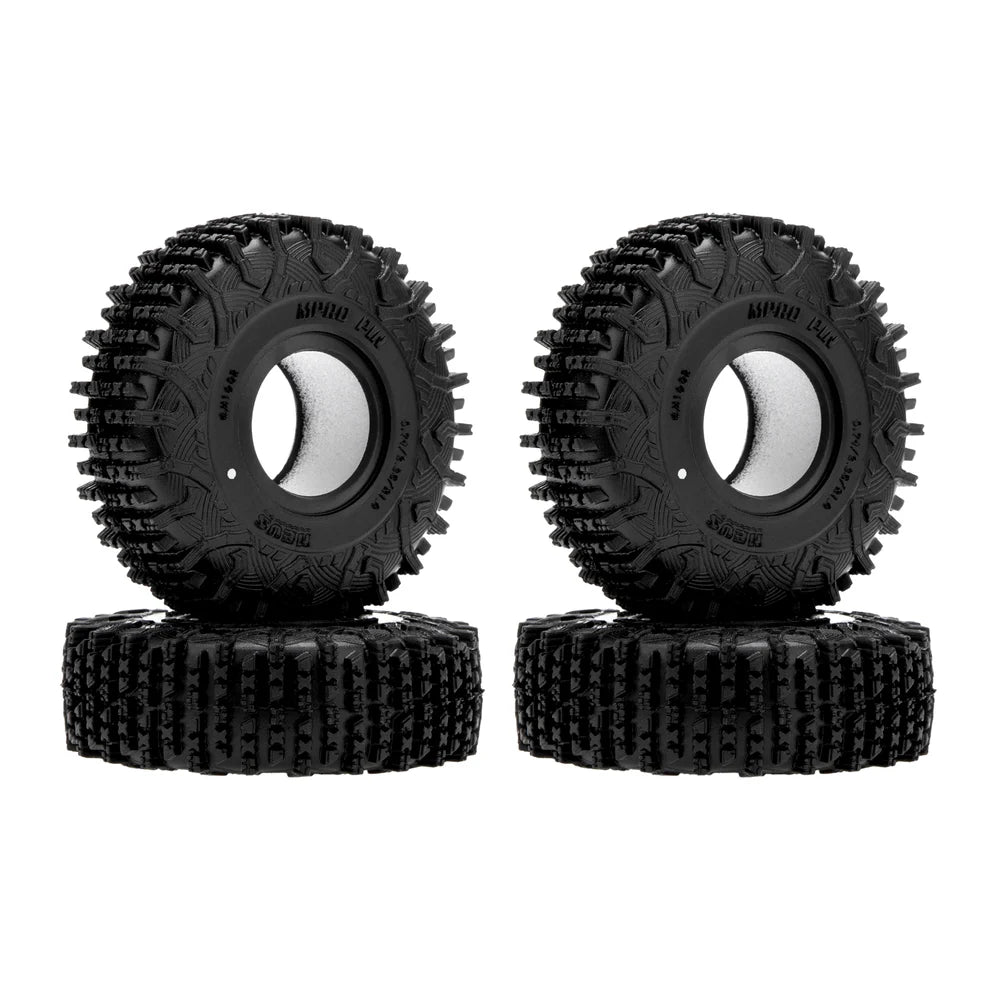 thumbnail image 2 of Aluminum Beadlock RC Wheels For 1/18 1/24 Crawlers - 1.0in Red For TRX4M, SCX24, FCX24 2 of 14