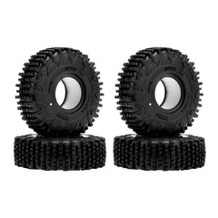 MEUS Racing 1.0-inch RC Rubber Tire Set MS6 RC Tire For 1/18 TRX4M 1/24 SCX24 FCX24 AX24 - Mpro Pin M1002