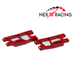 Nexx Racing For TRAXXAS MINI MAXX MONSTER TRUCK 7075 Alloy Rear Lower Suspension Arms