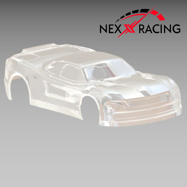 Nexx Racing Non-painted Lexan Body Conversion for the Losi Micro-B On Road (Does not match the stock)