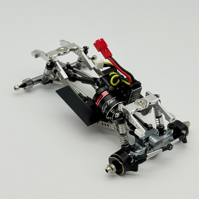 FURITEK MANTIS LCG COMPETITION CHASSIS KIT FOR SCX30 - TITANIUM EDITION