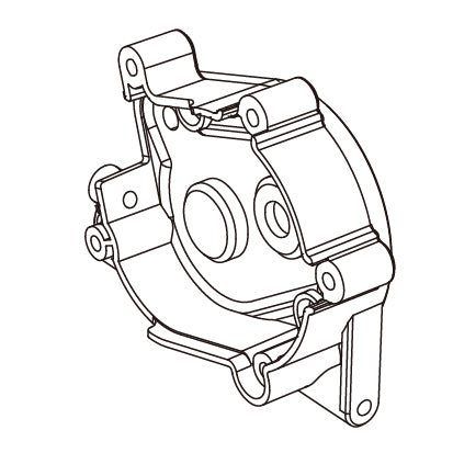 MJX HYPER Go GearBox Housing For H8P, H8E & H8H