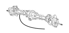 MJX HYPER Front Axle Assembly For H8E & H8H