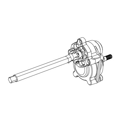 MJX HYPER Right Rear Axle Assembly For H8E & H8H