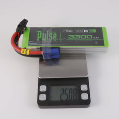PULSE 3300mah 35C 11.1V 3S P-Tech LiPo Battery - EC5 Connector
