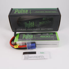 PULSE 4100mah 35C 14.8V 4S P-Tech LiPo Battery - EC5 Connector