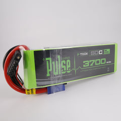 PULSE 3700mah 50C 14.8V 4S P-Tech Lipo Battery - EC5 Connector
