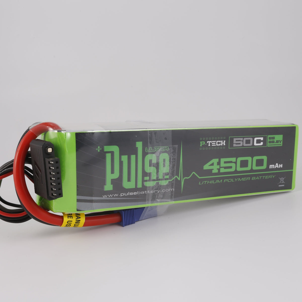 PULSE 4500mah 50C 22.2V 6S P-Tech LiPo Battery - EC5 Connector