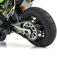 Pro-Line 1/4 Supermoto 2.0 S3 Rear Tire MTD Black Supermoto Wheel for MX/SM