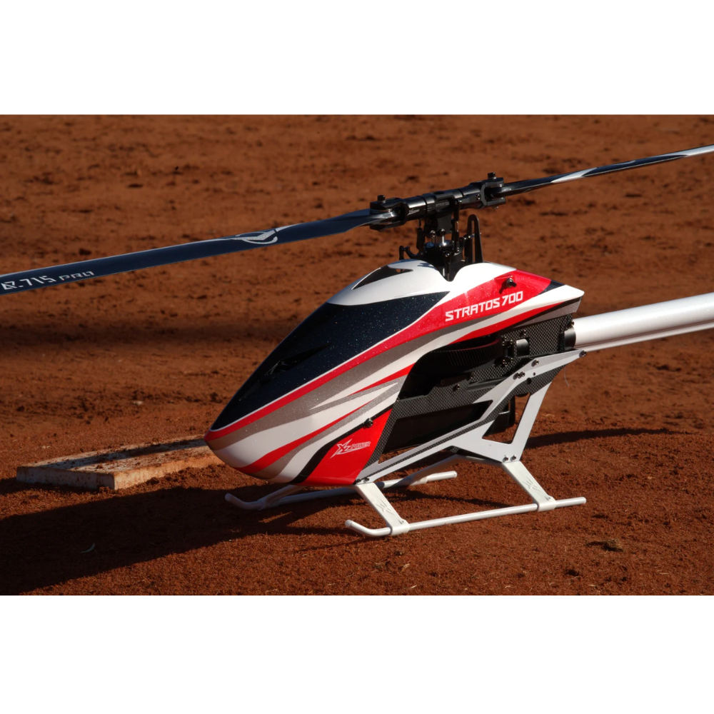 XLPower Stratos 700 Helicopter Kit With Azure Power 700 Pro Main And 105 Pro Tail Blades