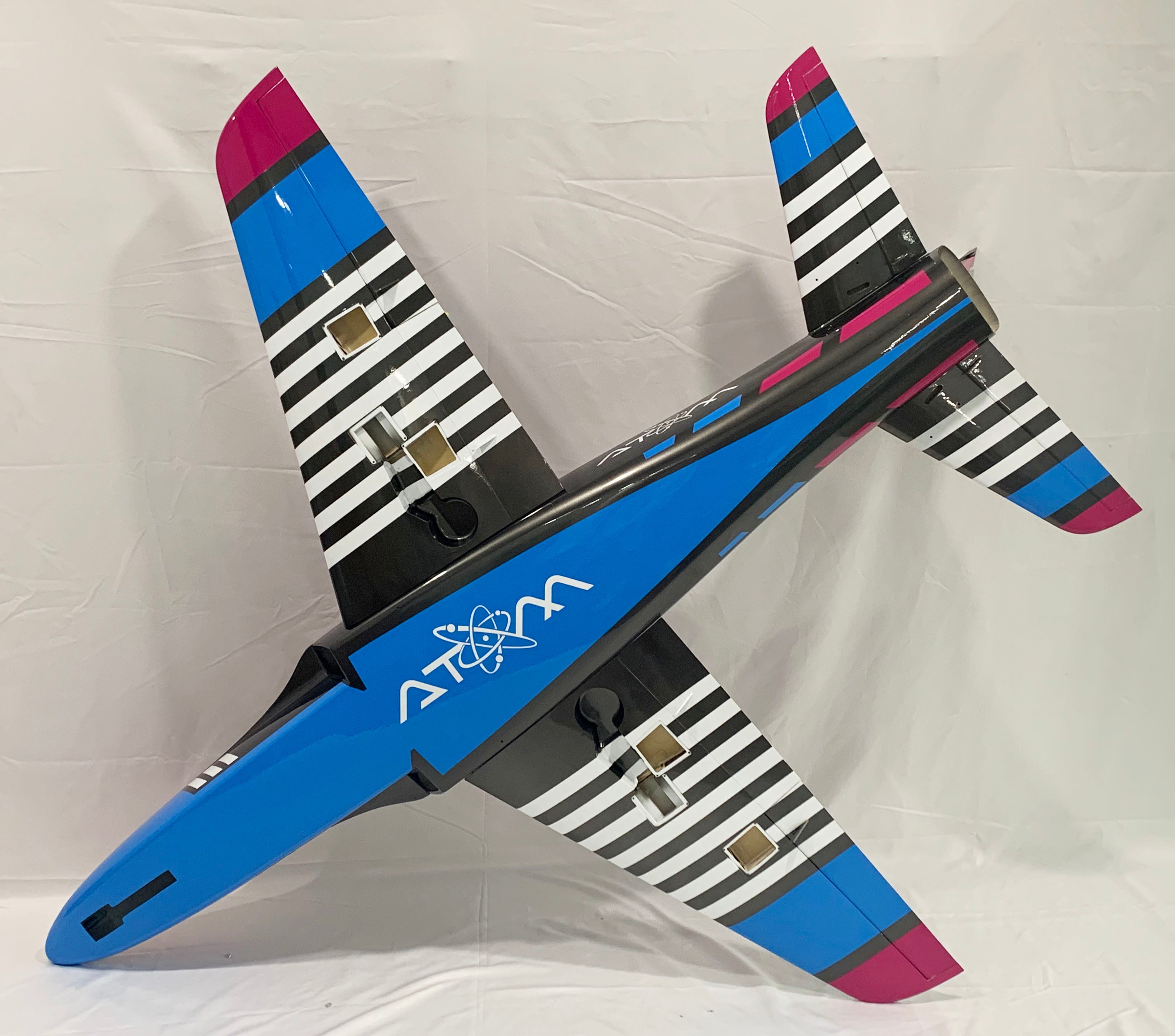 Boomerang Atom - Pink / Blue - Boomerang RC Jets