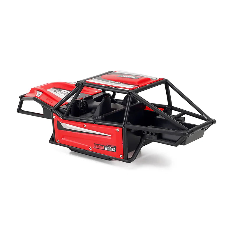 INJORA Amortisseurs 59 mm laiton et aluminium - Filetage long amortisseur d'huile pour TRX4M TRX4MT 1/18 RC Crawler Upgrade INJORA Amortisseurs 59 mm laiton et aluminium - Filetage long amortisseur d'huile pour TRX4M TRX4MT 1/18 RC Crawler Upgrade